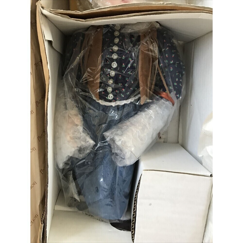 Hamilton Collection Savannah Porcelain Doll 16" Cowgirl By Connie Johnston 1993 - Picture 3 of 4